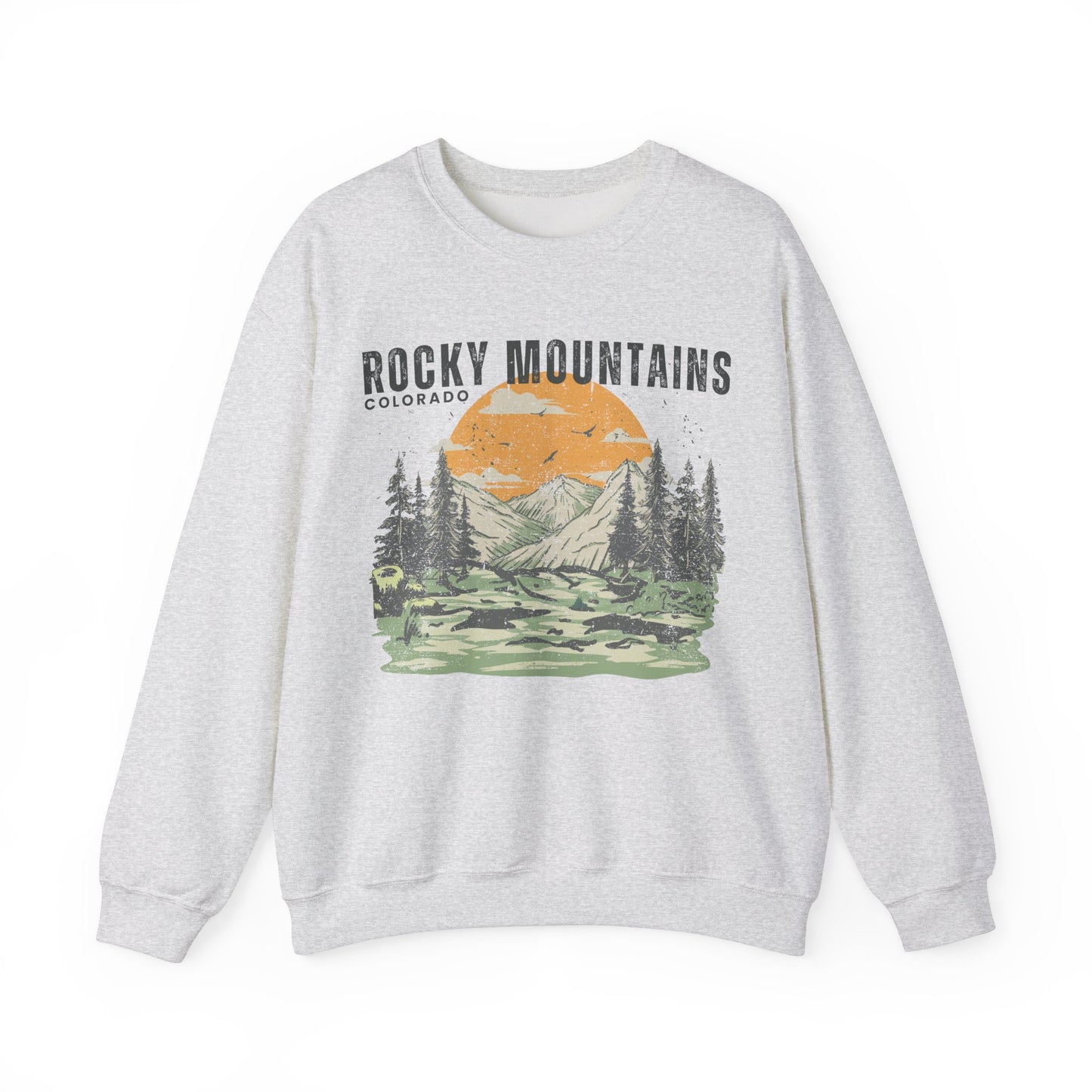 Colorado T Shirts | Super Comfy Rocky Mountains Sweatshirt