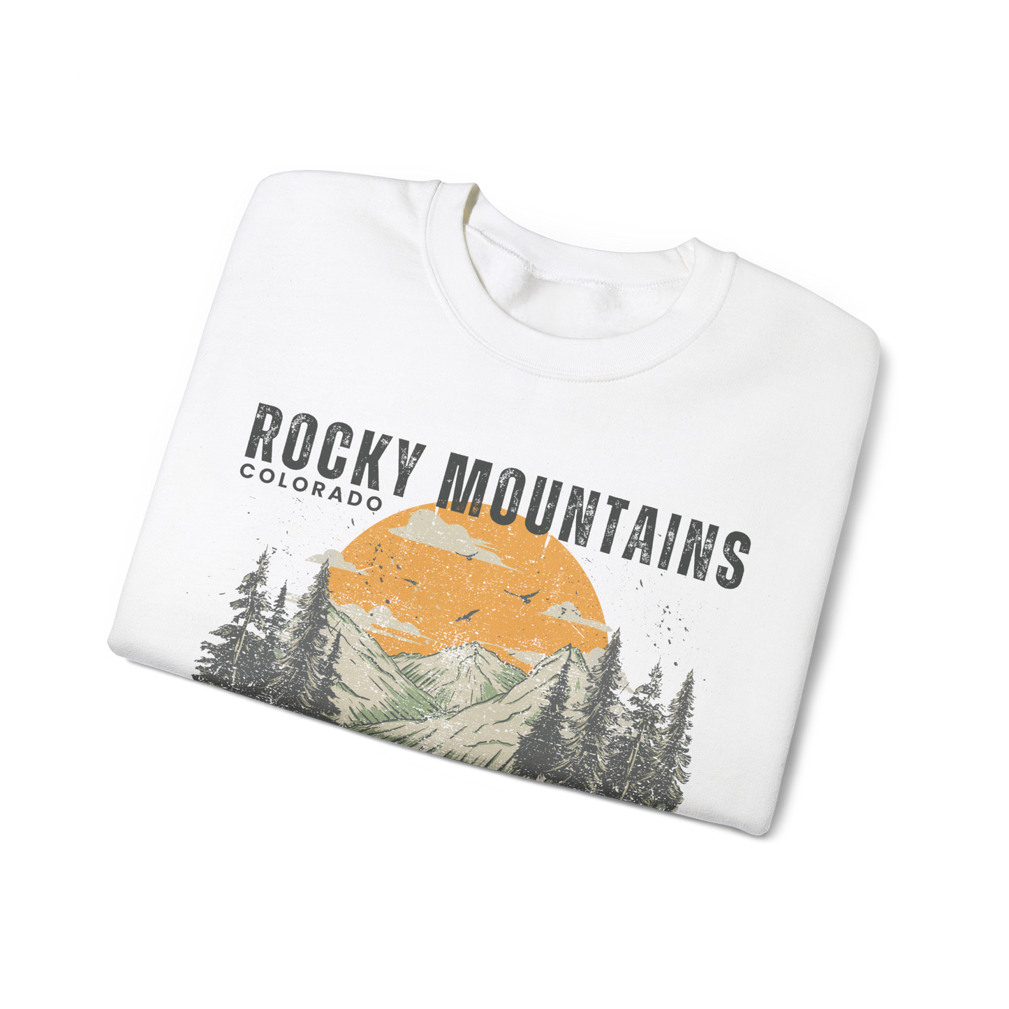 Colorado T Shirts | Super Comfy Rocky Mountains Sweatshirt