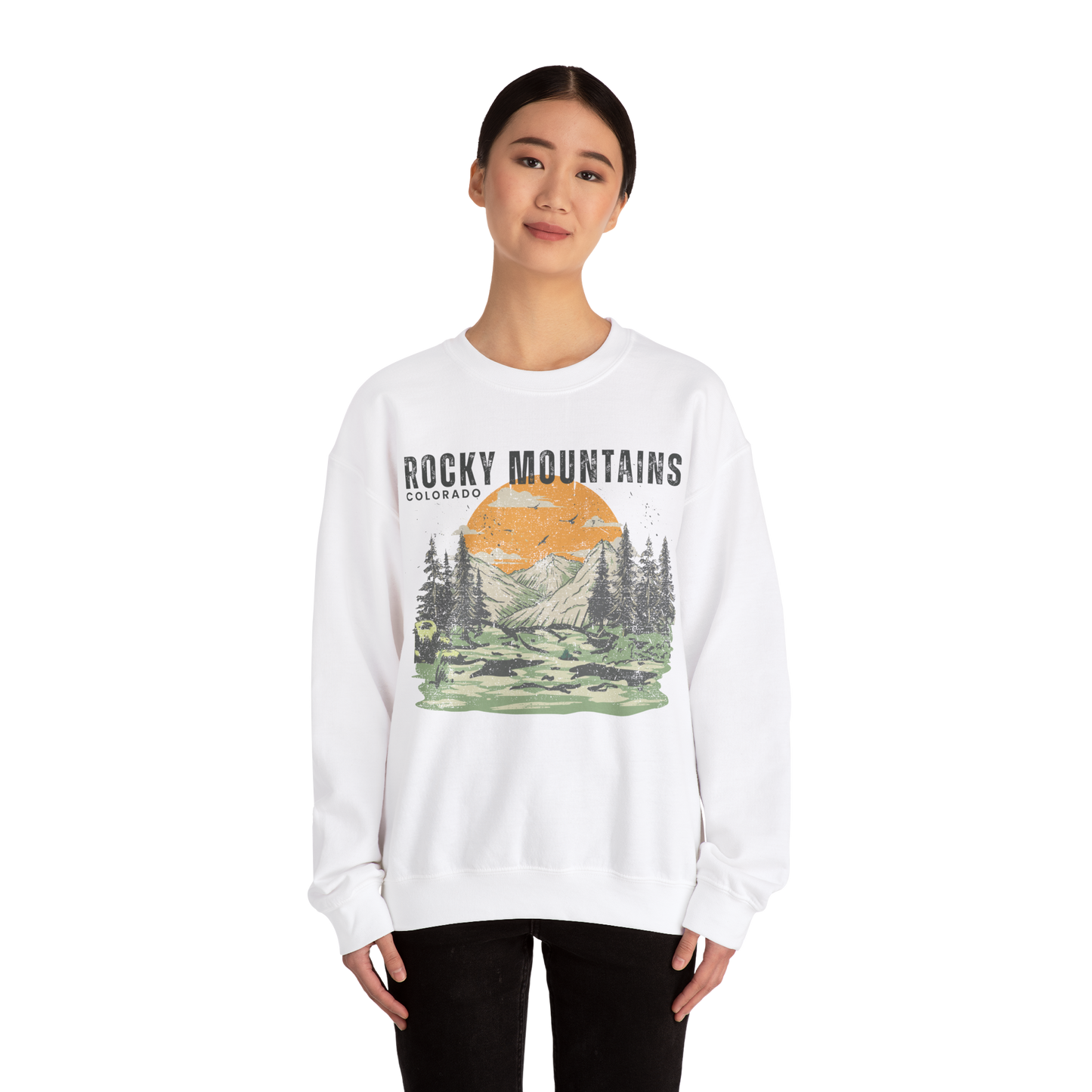 Colorado T Shirts | Super Comfy Rocky Mountains Sweatshirt