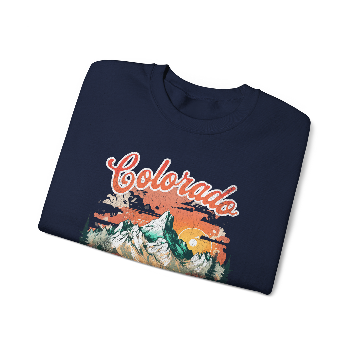 Colorado T Shirts | Rocky Mountain Sunset Unisex Sweatshirt