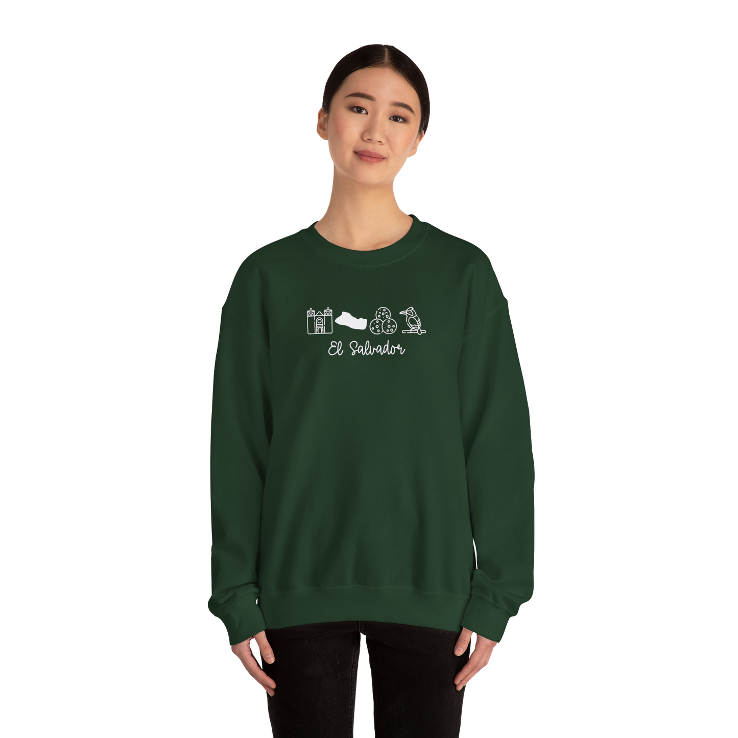 El Salvador Shirts | Country Emblems Unisex Sweatshirt