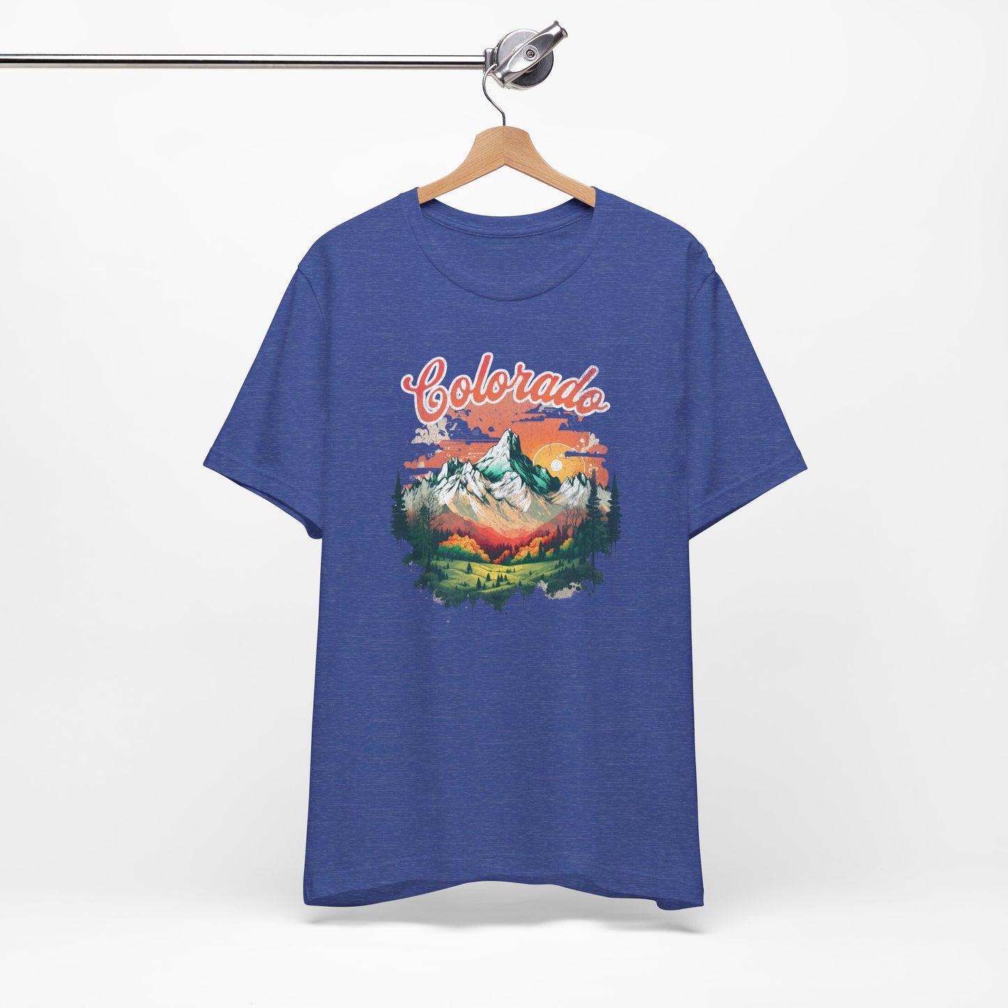 Colorado T Shirts |  Rocky Mountain Sunset Unisex T-Shirt