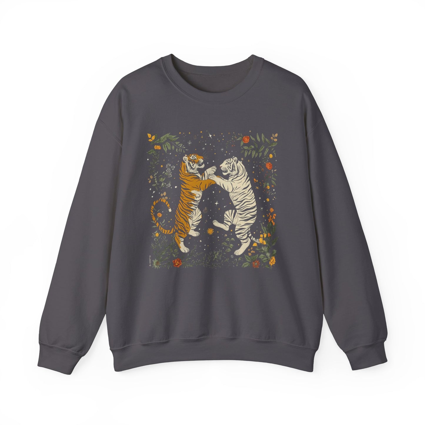 Boho Shirts | Super Comfy Hand Drawn Tigers Unisex Sweatshirt