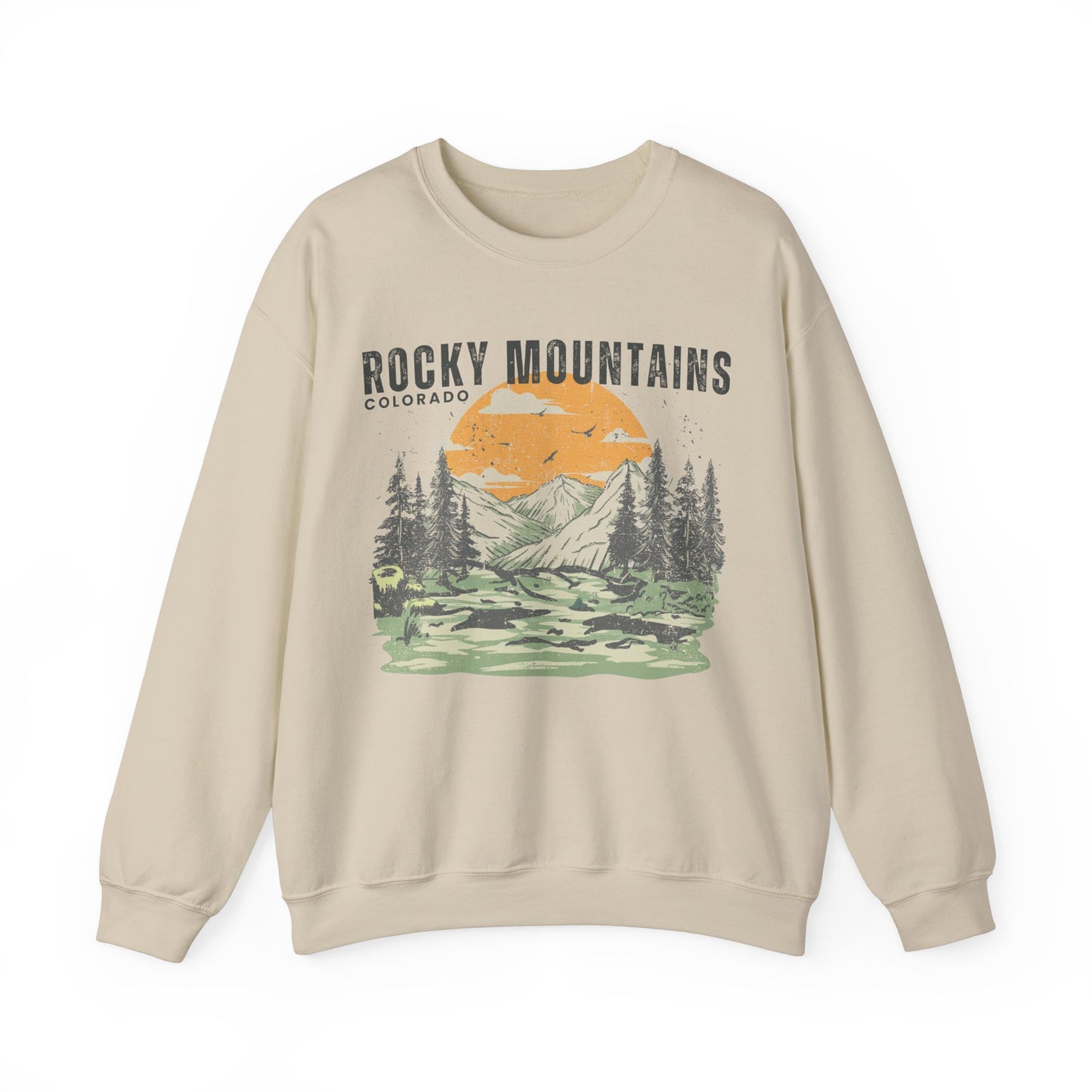 Colorado T Shirts | Super Comfy Rocky Mountains Sweatshirt